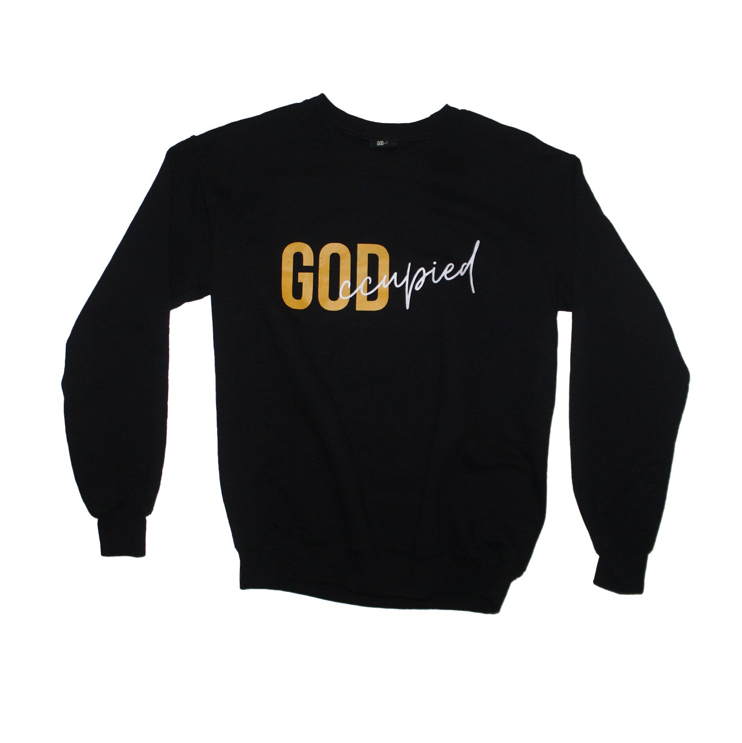 Godccupied “Asphalt Black” Crewneck