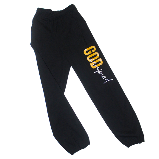 Godccupied “Asphalt Black” Sweatpants